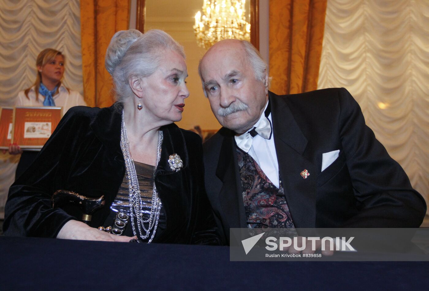Vladimir Zeldin and Elina Bystritskaya