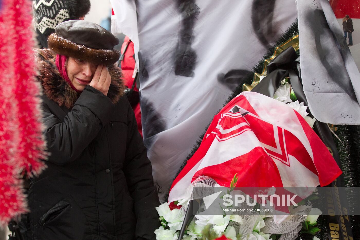 Moscow rally commemorates football fan Yegor Sviridov