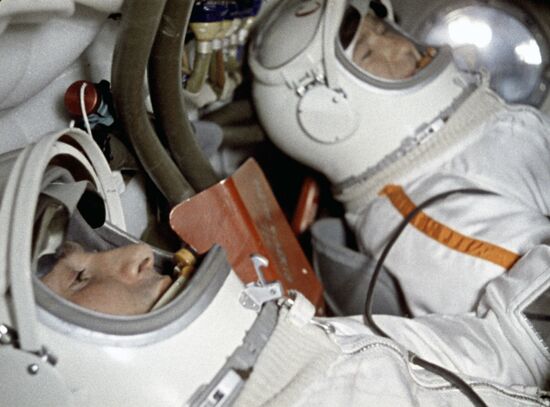 Alexey Leonov and Pavel Belyayev