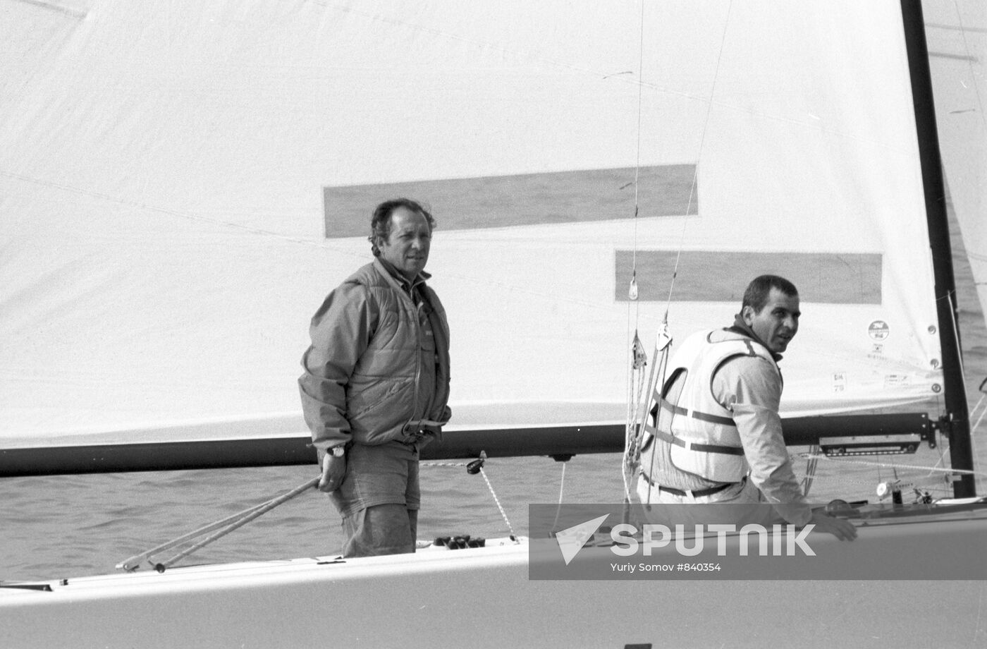 Olympic champion in sailing Valentin Mankin