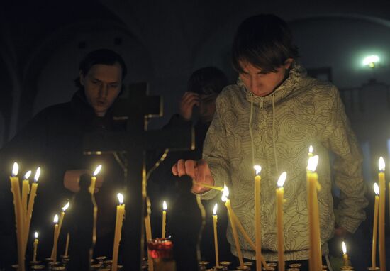 Memorial service for Yegor Sviridov held in Moscow