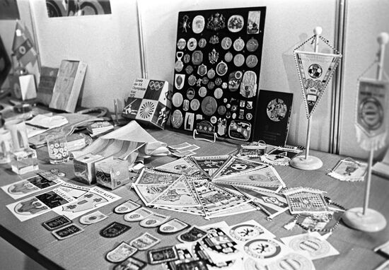 Olympic souvenirs on display