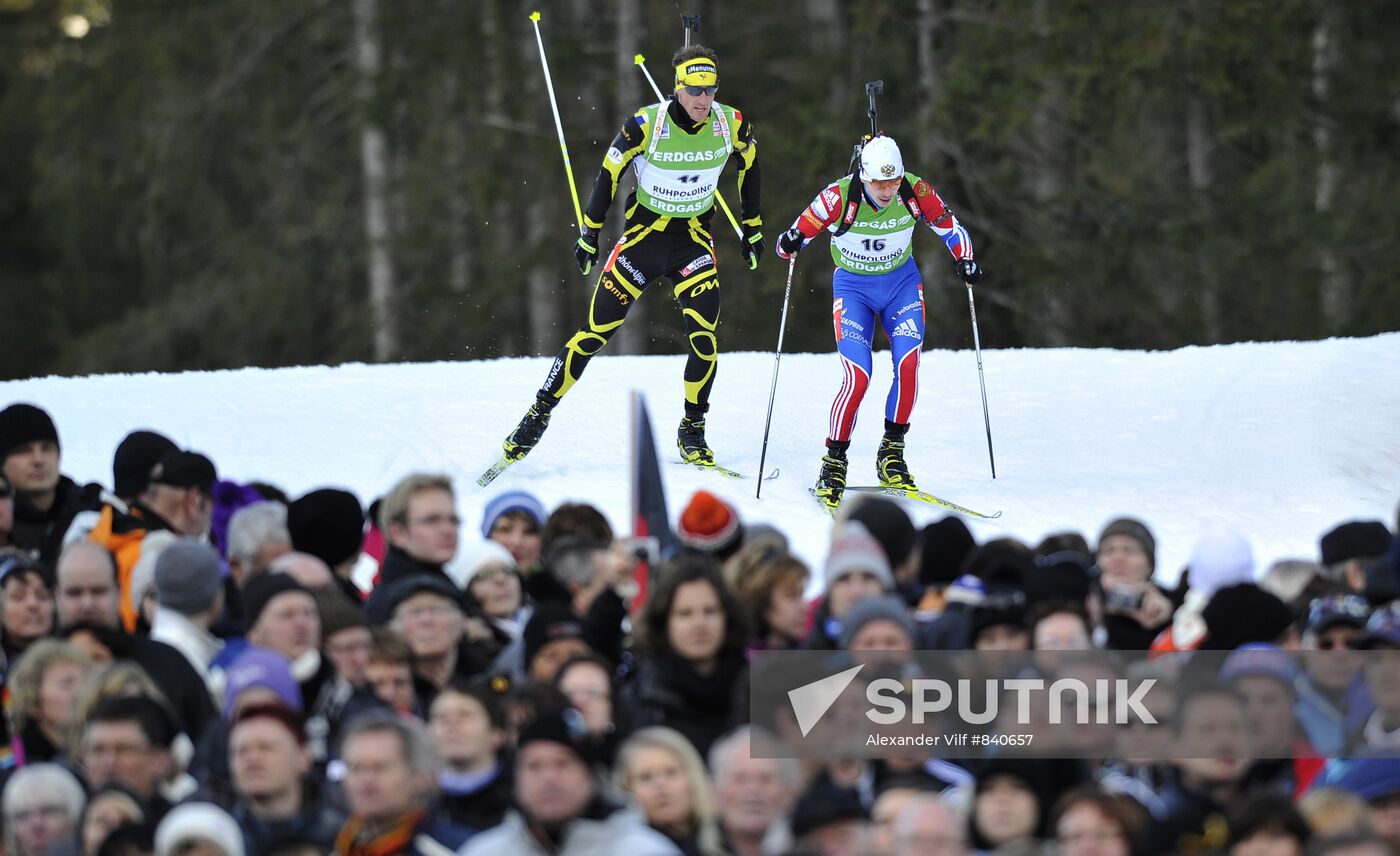 Biathlon. World Cup 5. Men. Pursuit