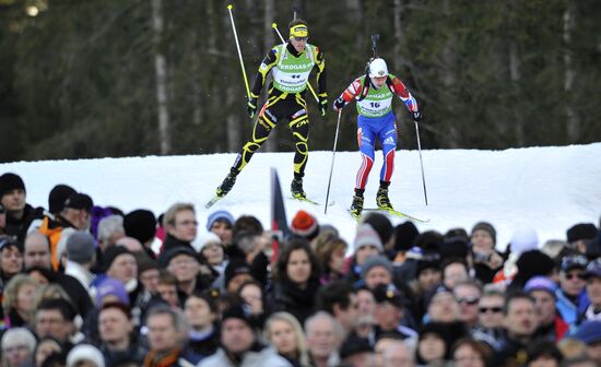 Biathlon. World Cup 5. Men. Pursuit