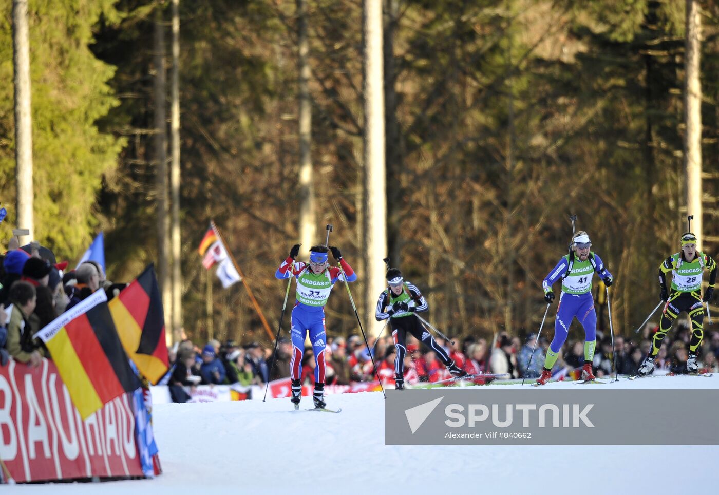 Biathlon. World Cup 5. Men. Pursuit