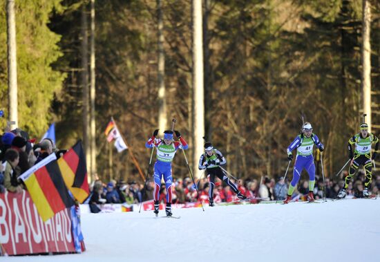 Biathlon. World Cup 5. Men. Pursuit