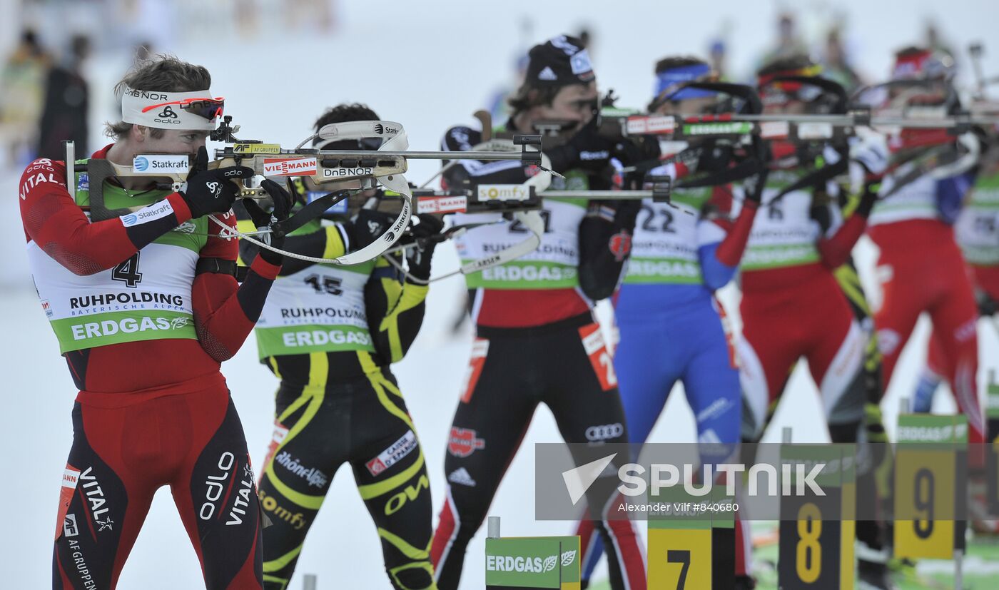 Biathlon. World Cup 5. Men. Pursuit