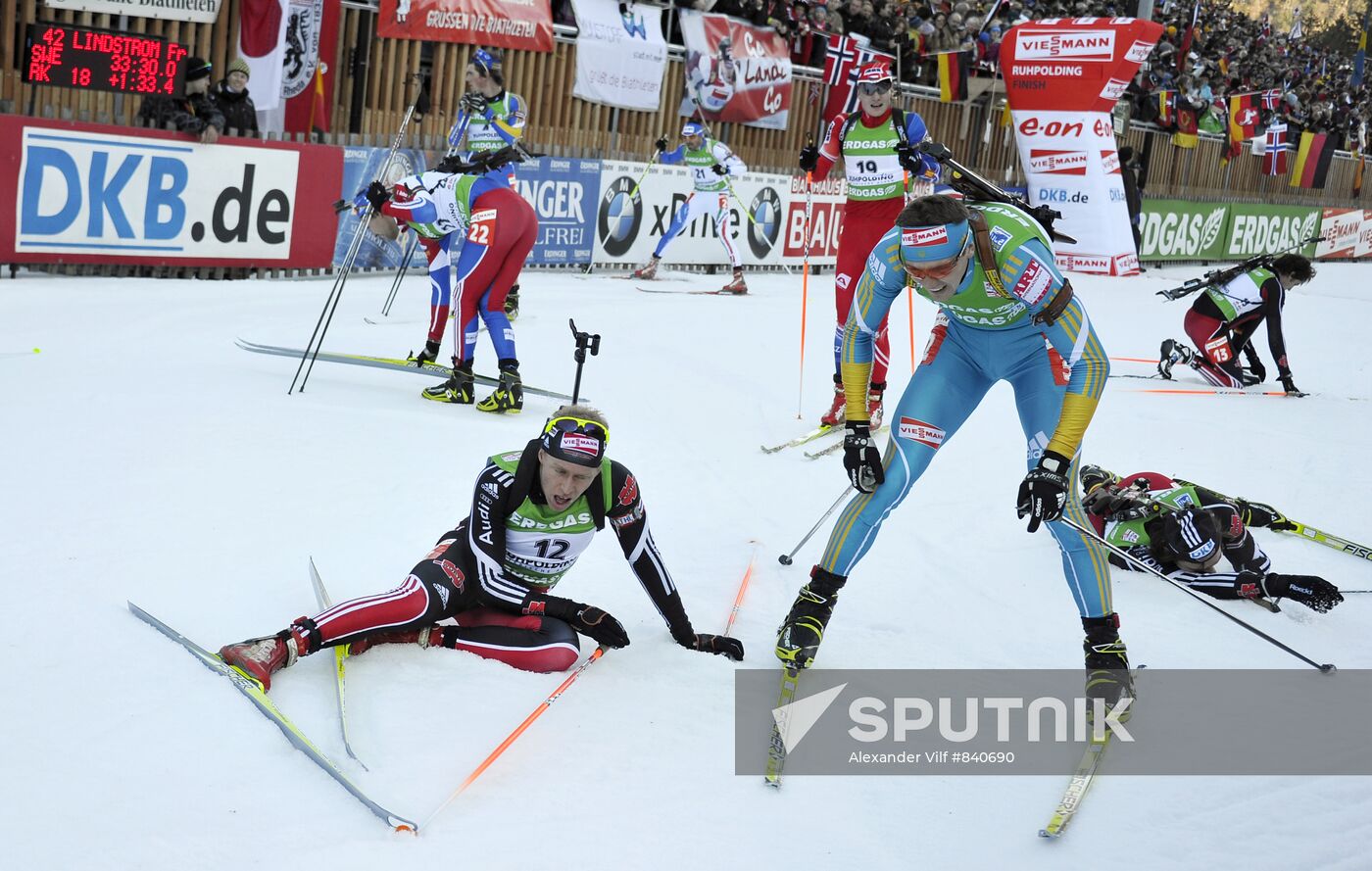 Biathlon. World Cup 5. Men. Pursuit