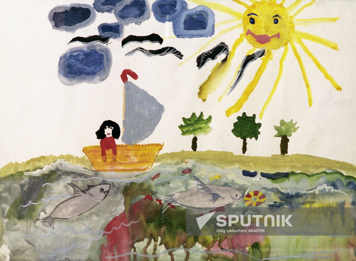 "Drawings by Children of Chechnya"