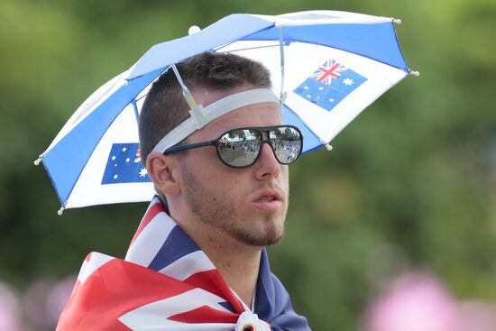 Australian Open Tennis Championships, day one