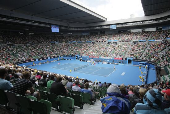 Australian Open Tennis Championships, day one