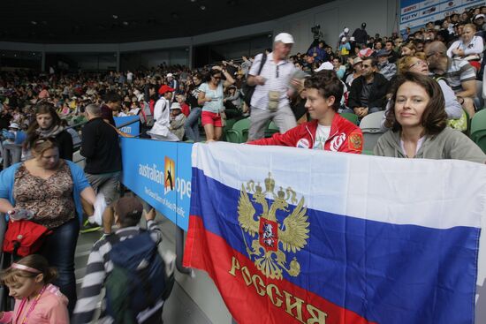 Australian Open Tennis Championships, day one