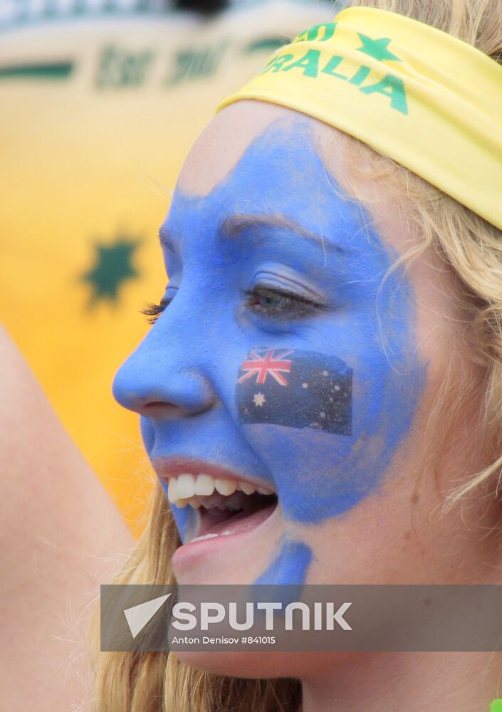 Australian Open Tennis Championships, day one