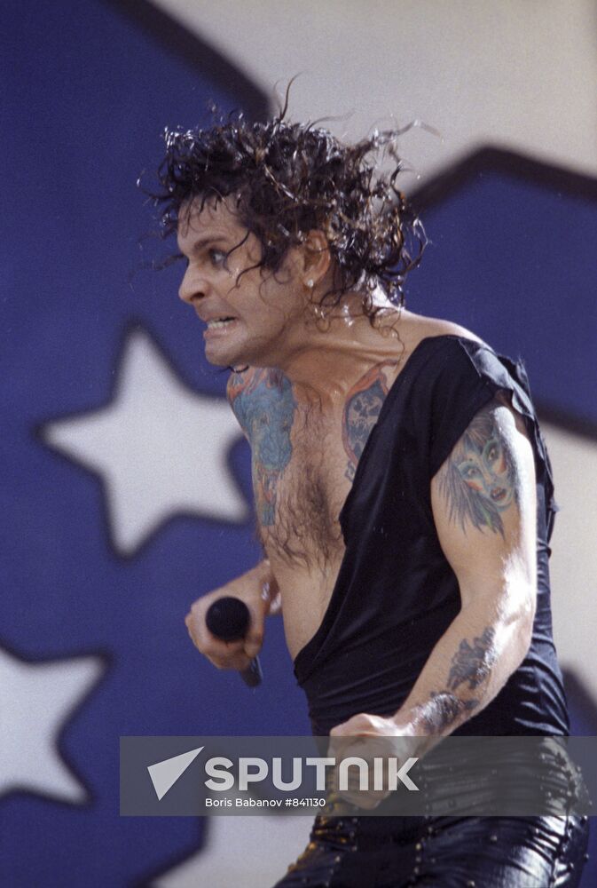 Rock singer Ozzy Osbourne