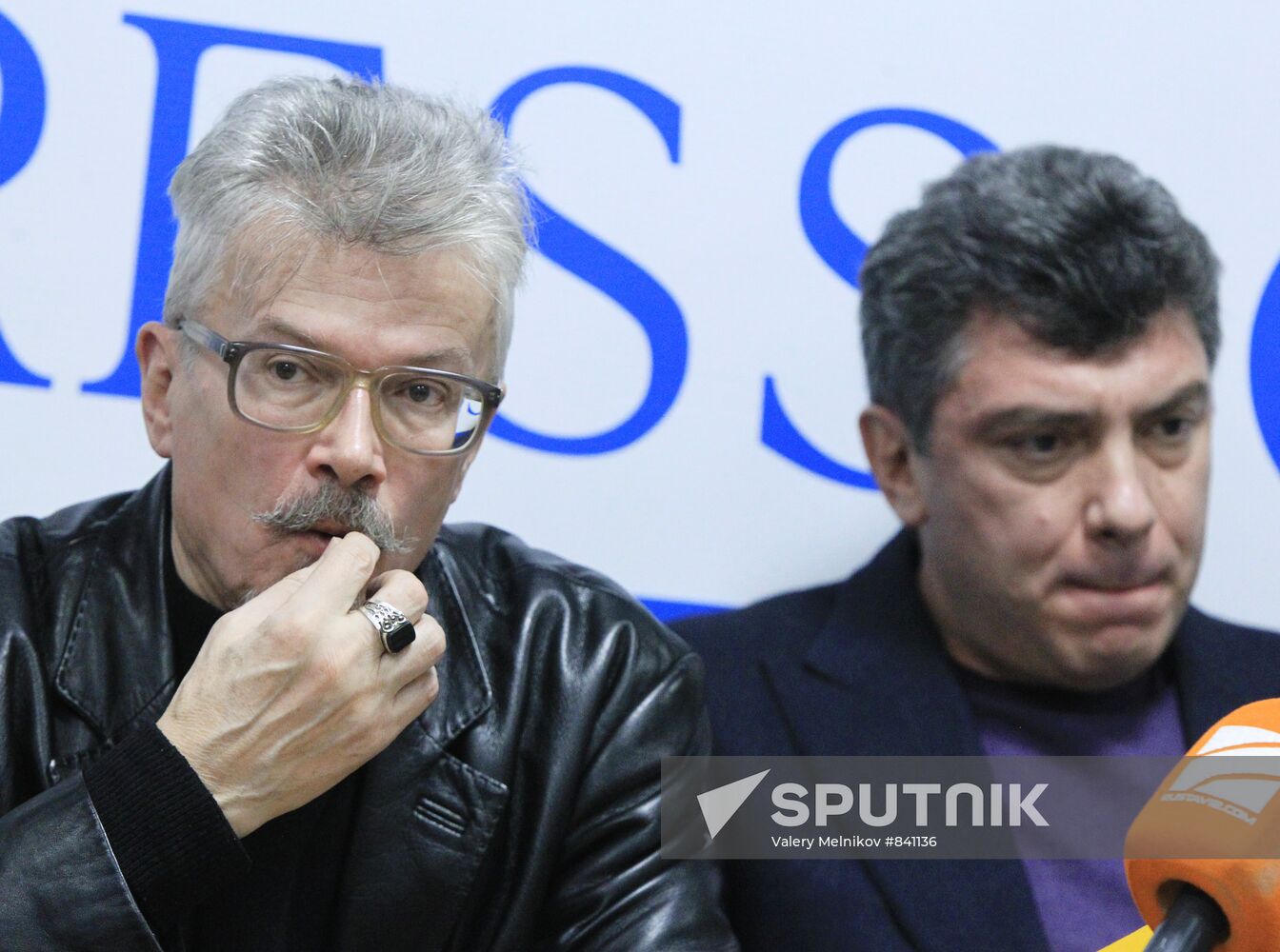 Eduard Limonov and Boris Nemtsov