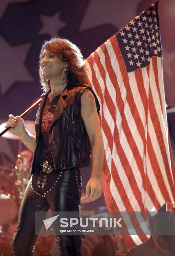Rock musician Jon Bon Jovi