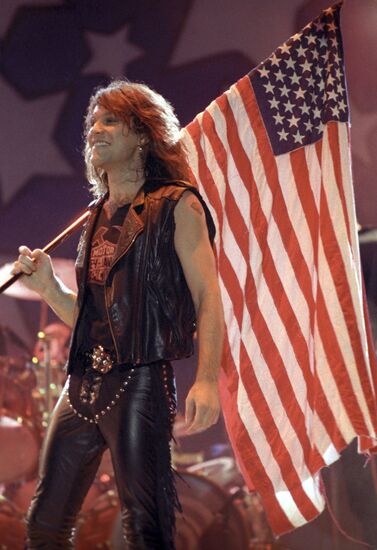 Rock musician Jon Bon Jovi