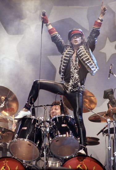 Rock singer Klaus Meine