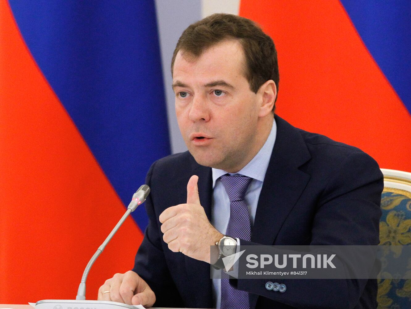 Dmitry Medvedev meets with heads of Federal Assembly