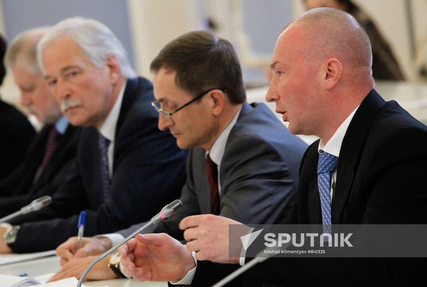 Igor Lebedev, Nikolai Levichev, Boris Gryzlov