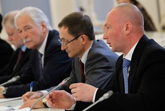 Igor Lebedev, Nikolai Levichev, Boris Gryzlov