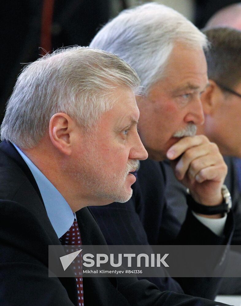 Sergei Mironov, Boris Gryzlov