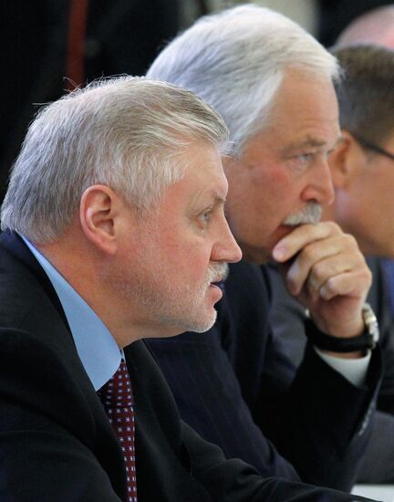 Sergei Mironov, Boris Gryzlov