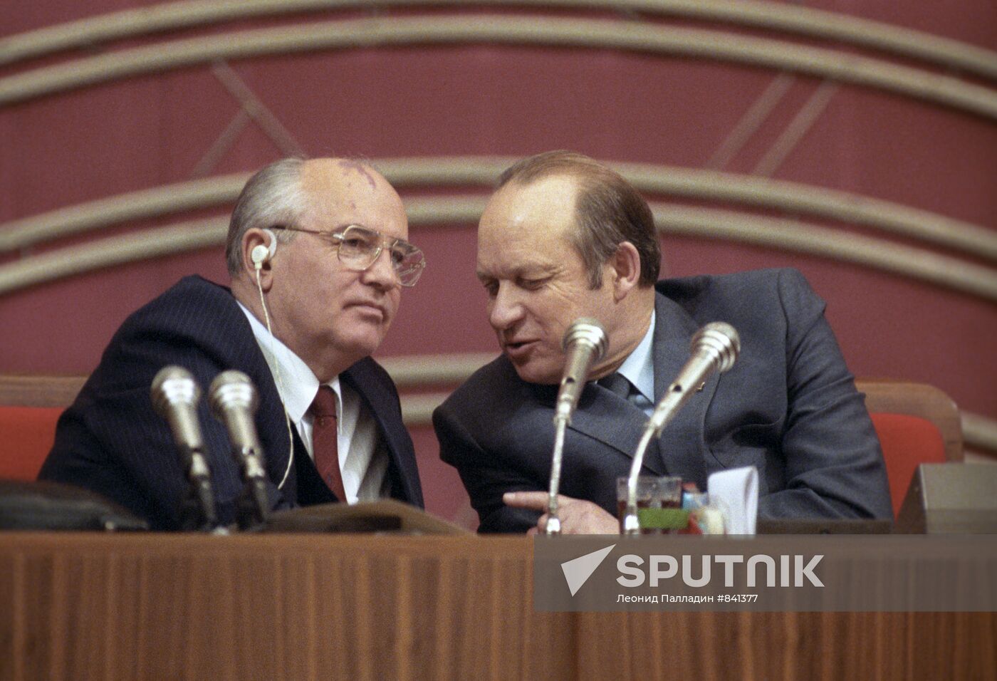 M. Gorbachev and N. Dementey