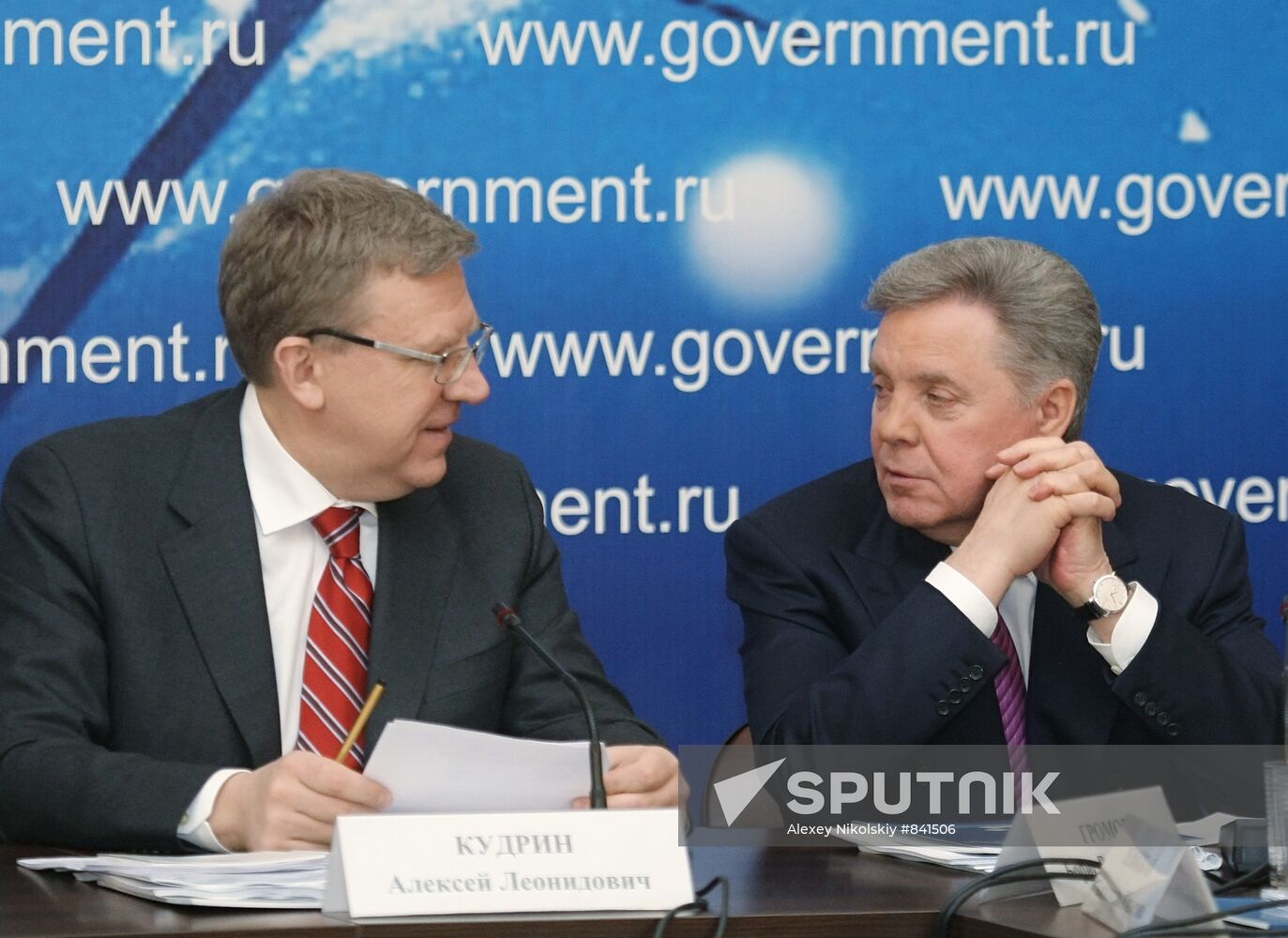 Alexei Kudrin, Boris Gromov