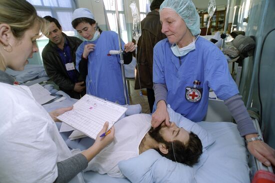 Red Cross mission in Chechnya