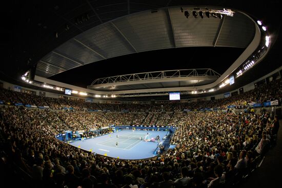 Main arena. Australian Open Tennis Championships 2011