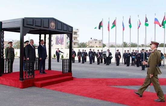 Dmitry Medvedev visits Palestinian autonomy