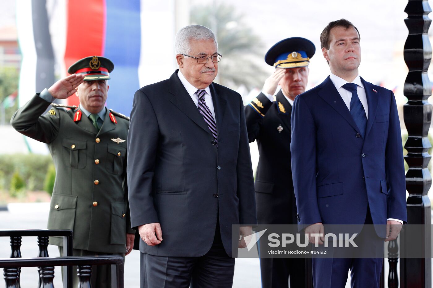 Dmitry Medvedev visits Palestinian autonomy