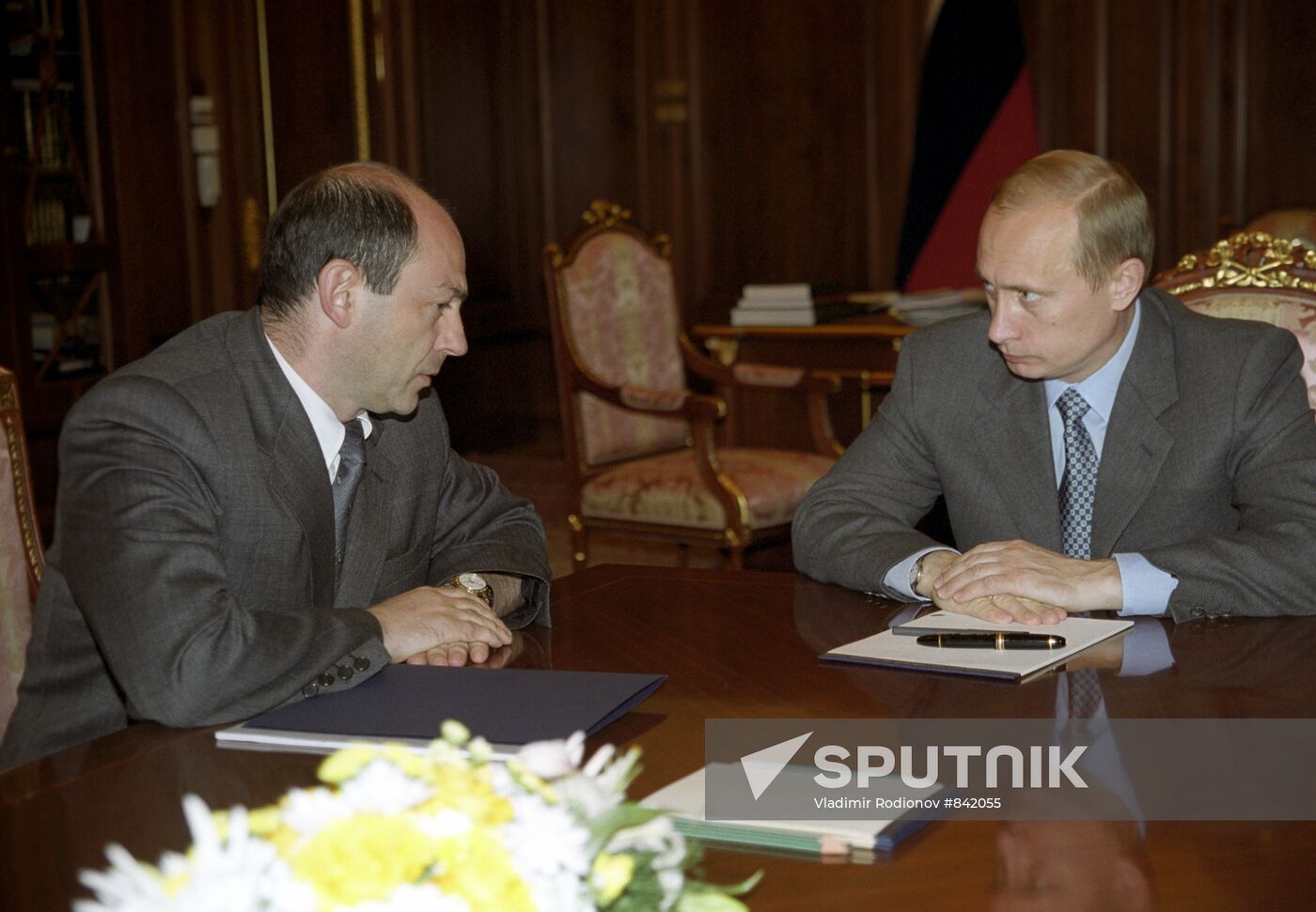 V. Putin and V. Rushailo