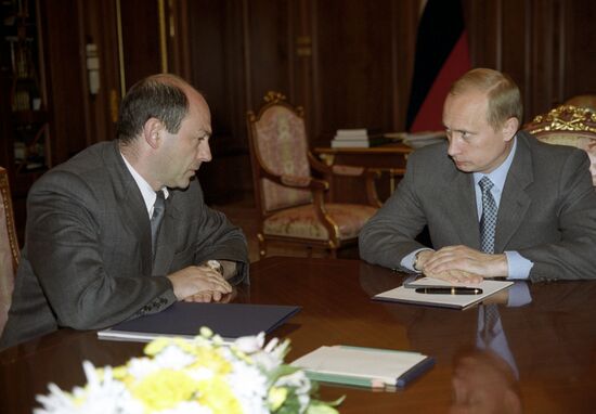 V. Putin and V. Rushailo