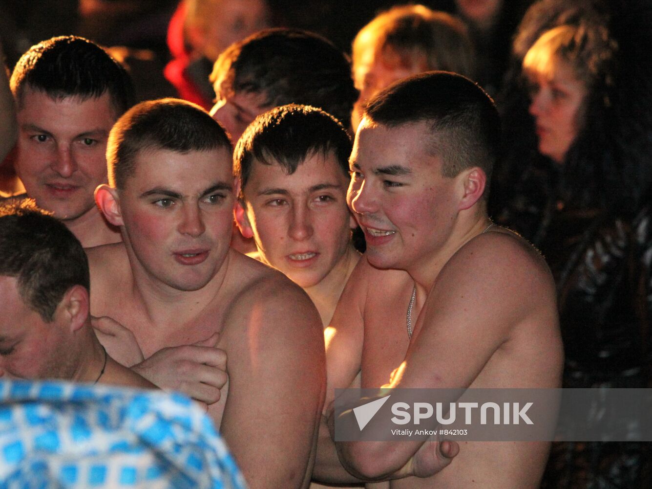 Epiphany bathing in Vladivostok