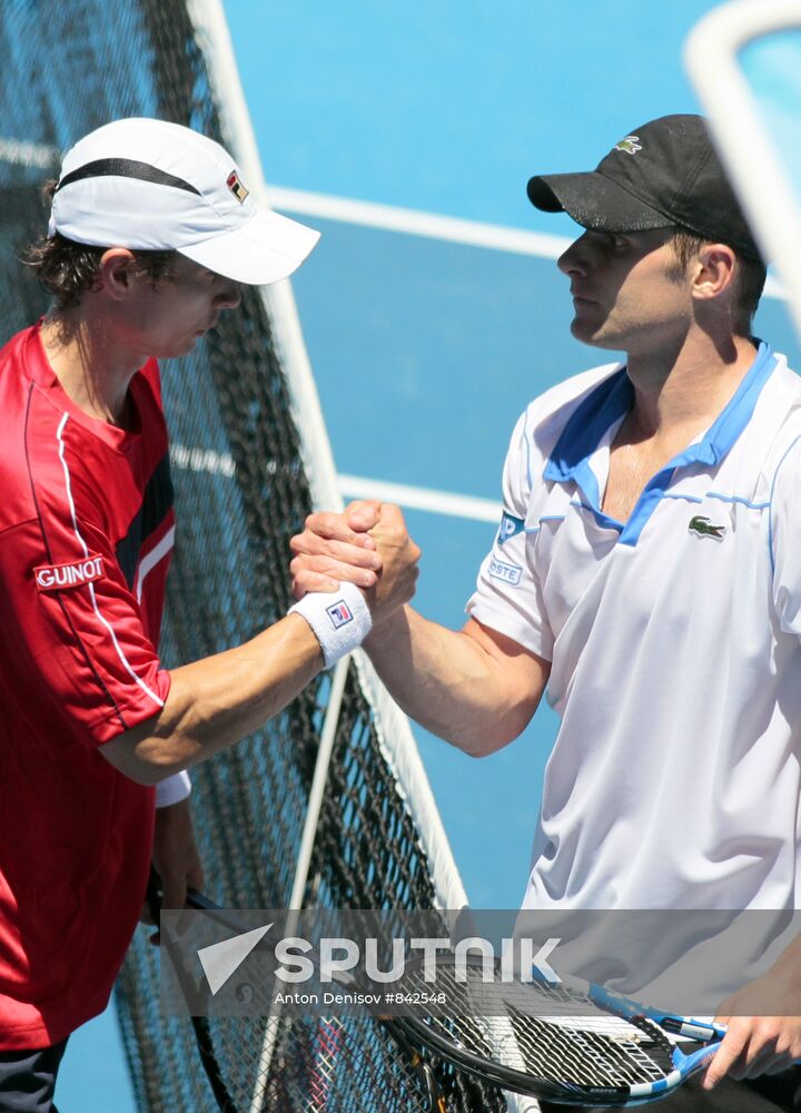 Igor Kunitsyn and Andy Roddick