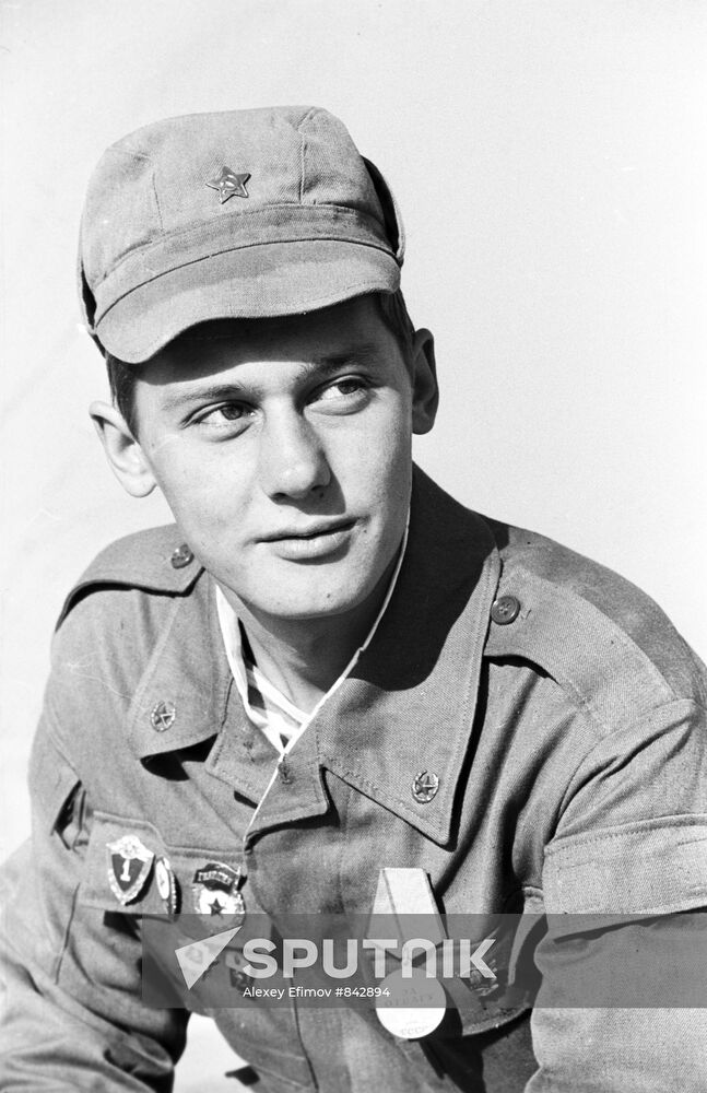 Soldier Oleg Sherstobitov
