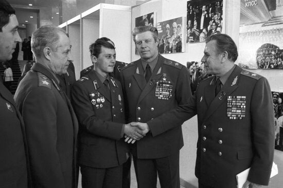 Oleg Sherstobitov, delegate of CPSU XXVII Congress