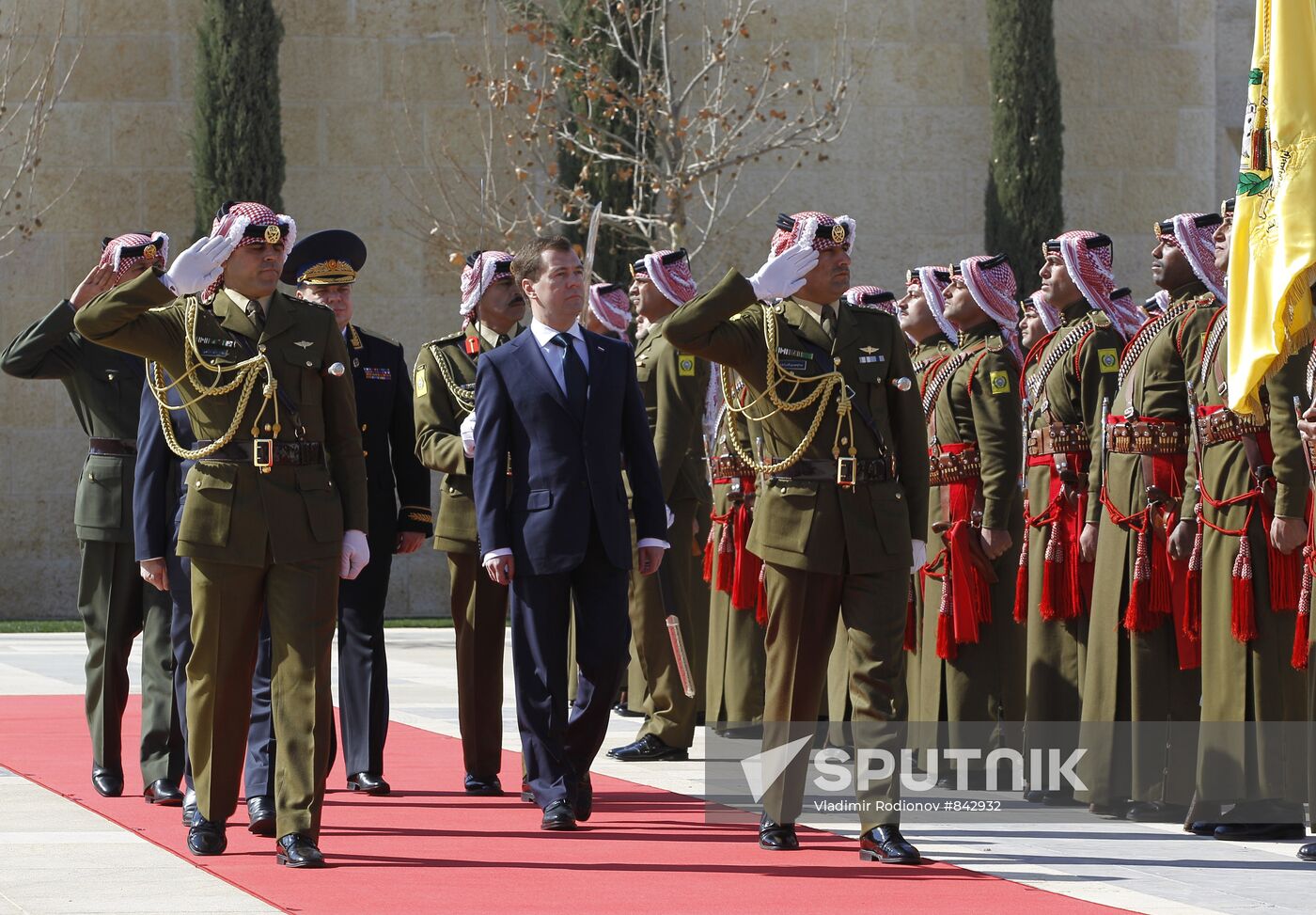 Dmitry Medvedev's visit to Jordan. Day 2