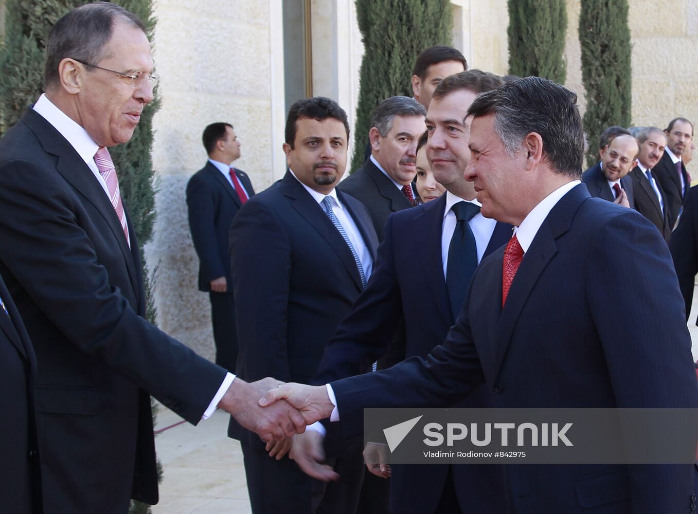Dmitry Medvedev's visit to Jordan. Day 2