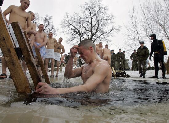 Orthodox believers celebrate Epiphany in Minsk