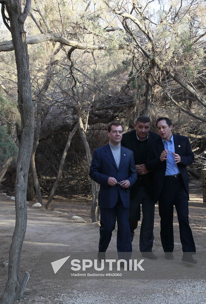 Dmitry Medvedev's visit to Jordan. Day 2