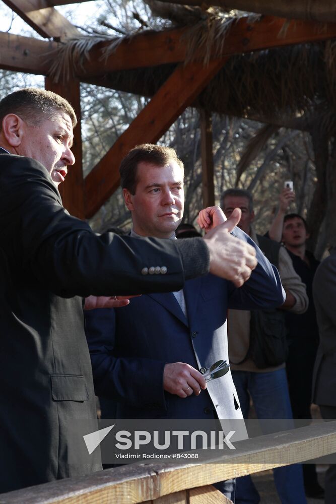 Dmitry Medvedev's visit to Jordan. Day 2