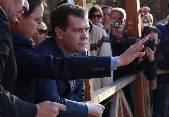Dmitry Medvedev's visit to Jordan. Day 2