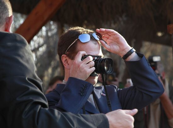 Dmitry Medvedev's visit to Jordan. Day 2