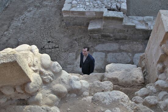 Dmitry Medvedev's visit to Jordan. Day 2