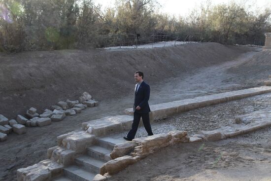 Dmitry Medvedev's visit to Jordan. Day 2