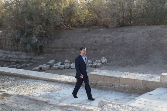 Dmitry Medvedev's visit to Jordan. Day 2