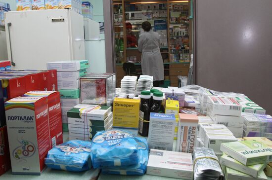 Flu epidemic in Omsk region